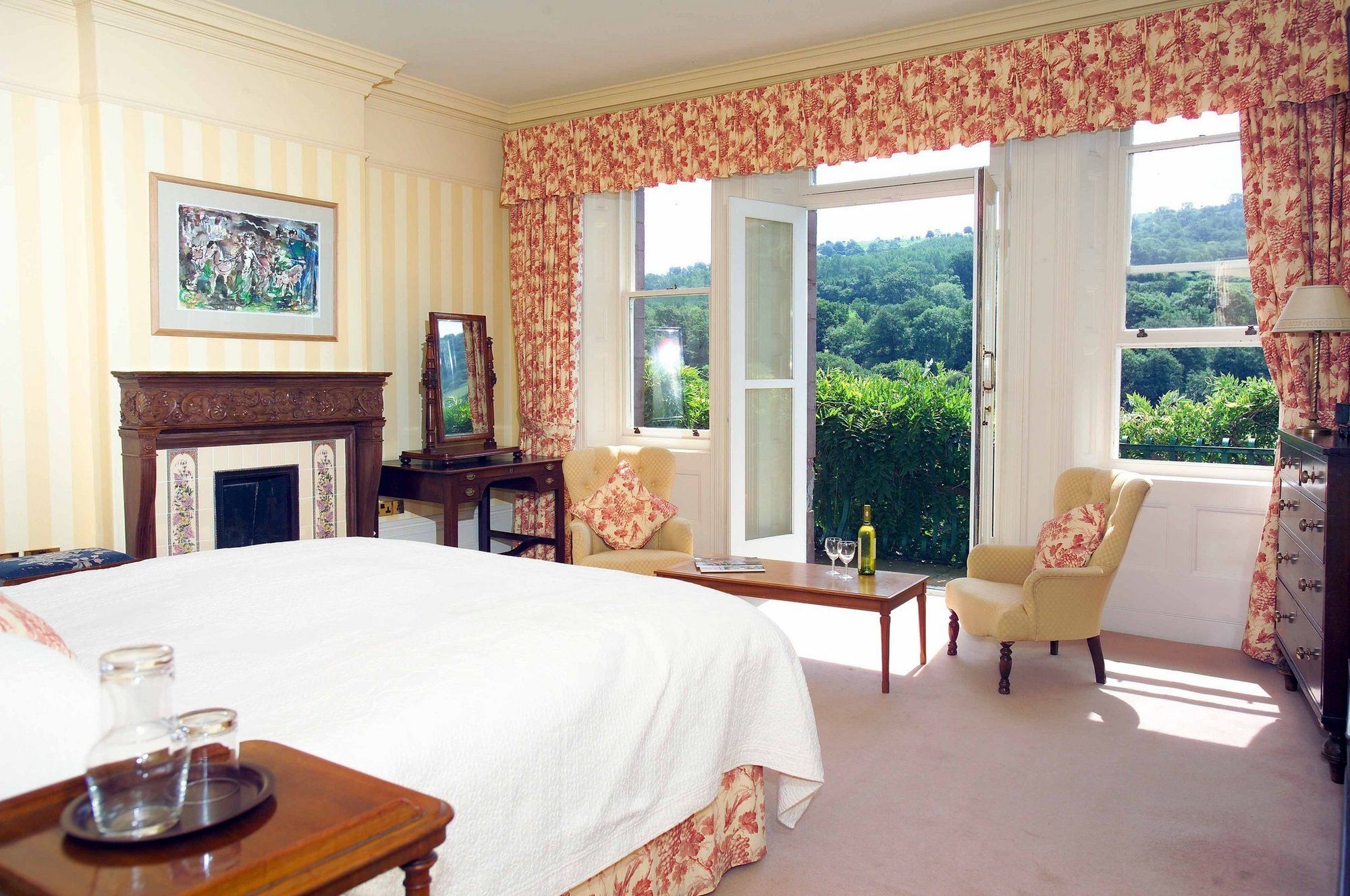 Gliffaes Country House Hotel Crickhowell Room photo